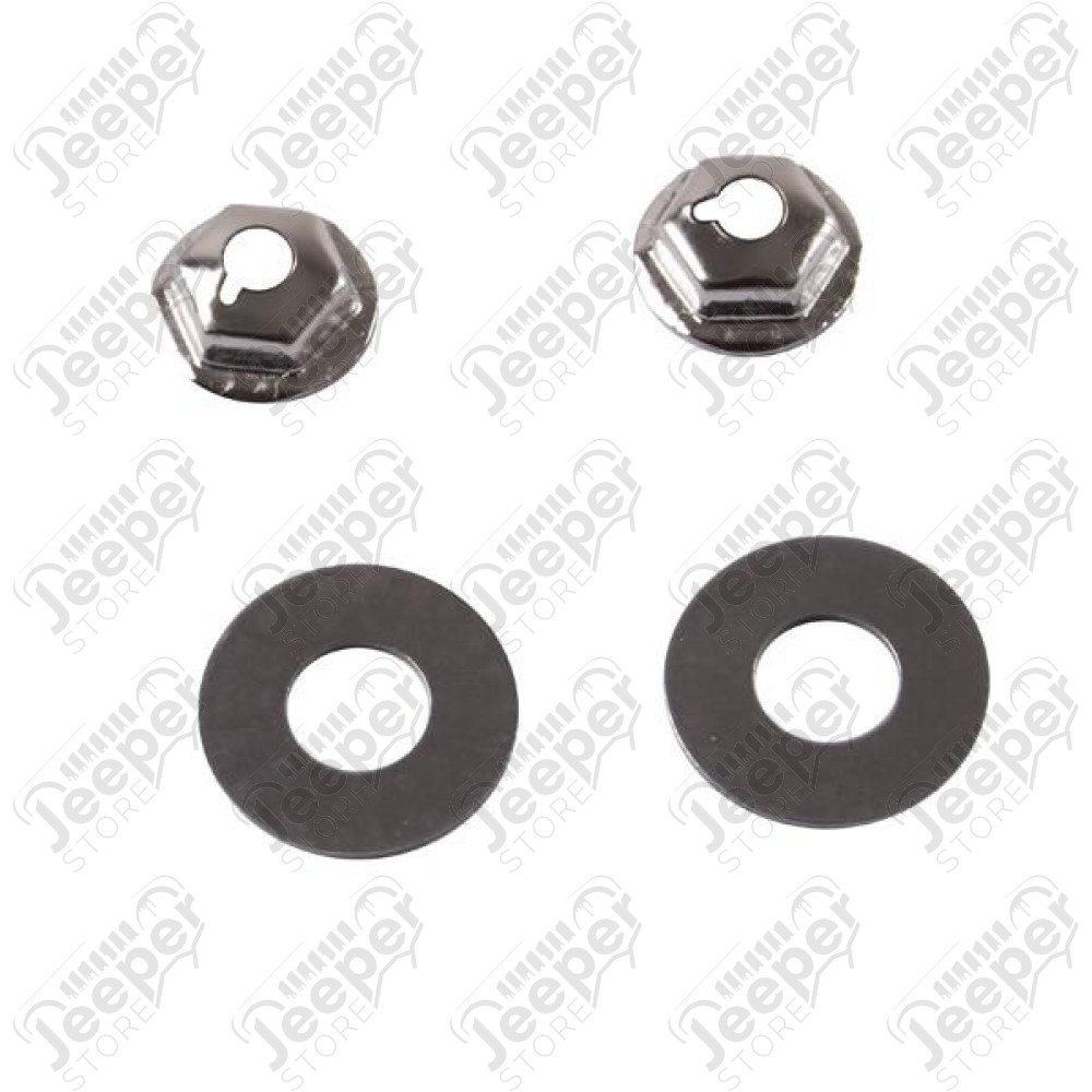 Dash Panel Hardware Kit, Radio Delete; 76-86 Jeep CJ