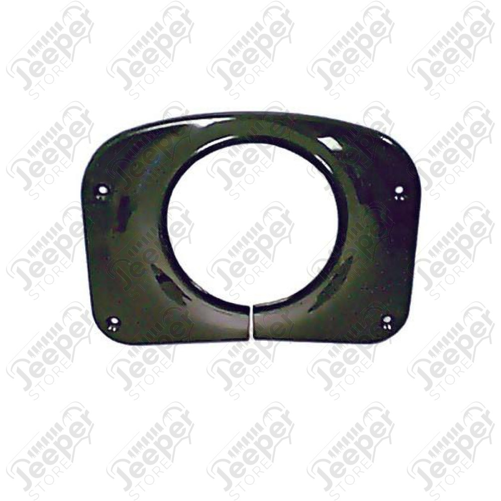 Steering Column Cover, Black; 76-86 Jeep CJ