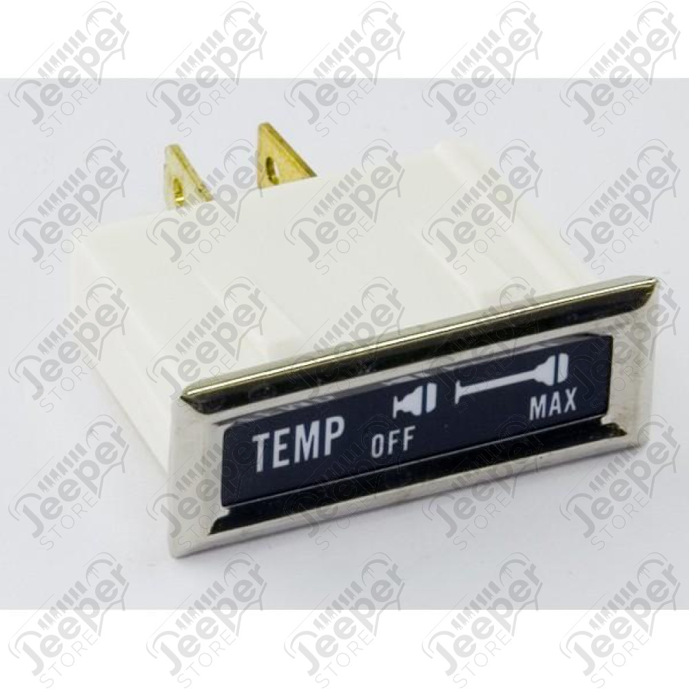 Indicator Light, Temperature; 76-86 Jeep CJ