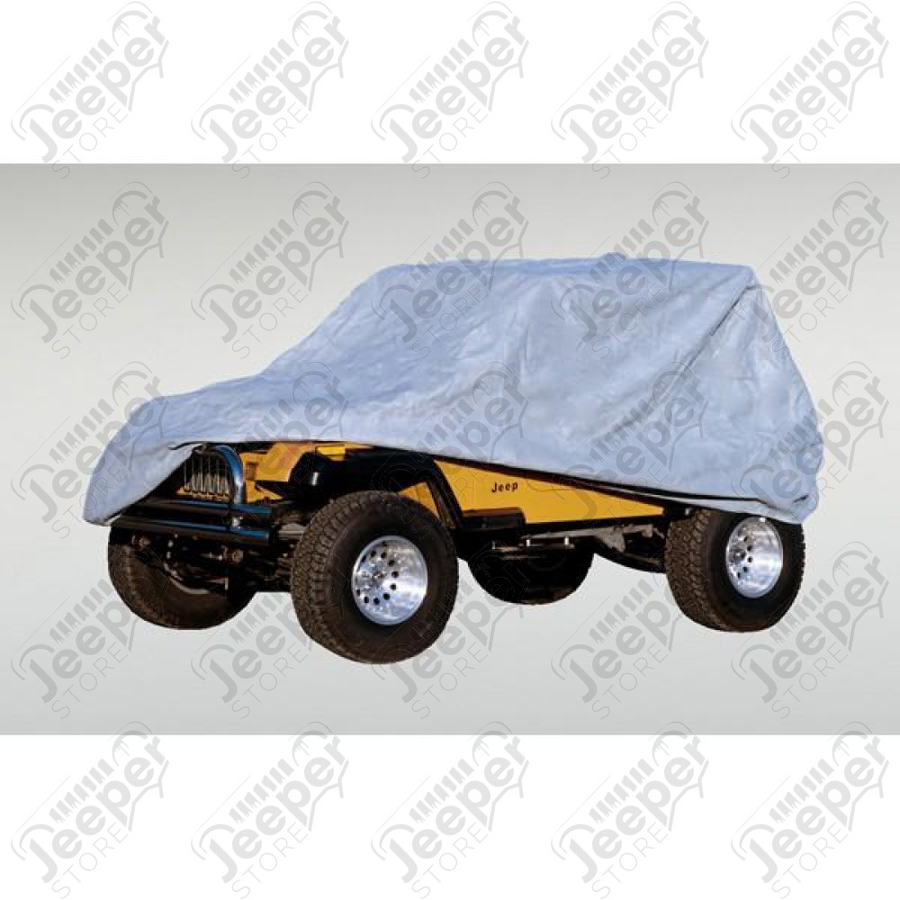 Weather-Lite Car Cover, Full; 76-95 Jeep CJ/Wrangler YJ