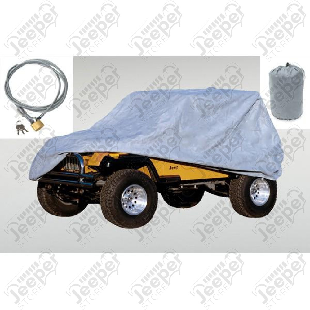 Car Cover Kit, Full; 55-06 Jeep CJ/Wrangler YJ/TJ
