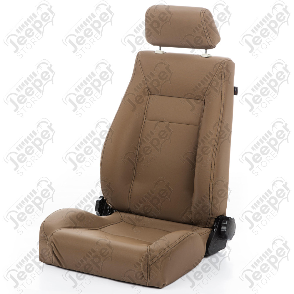 Ultra Seat, Front, Reclinable, Spice; 76-02 Jeep CJ/Wrangler YJ/TJ