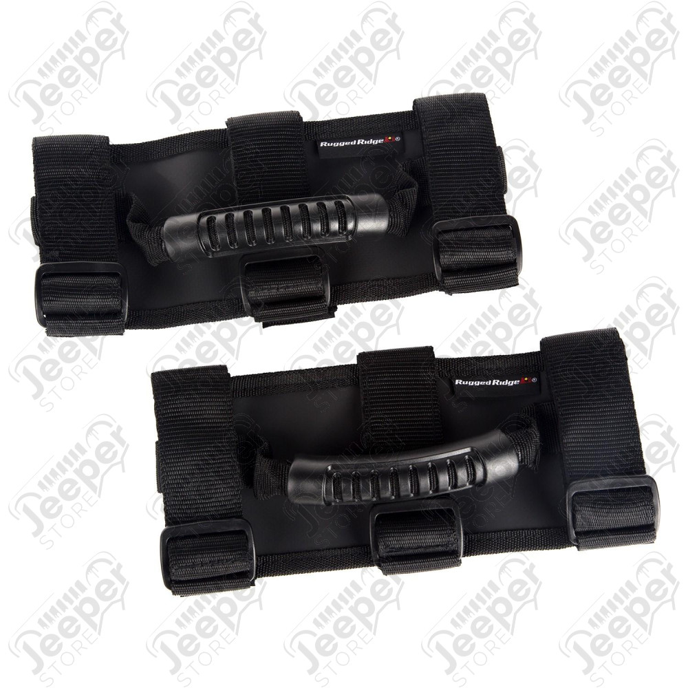 Ultimate Grab Handles, Black 55-20 CJ/Wrangler/JT