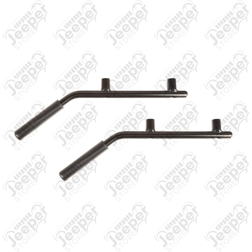 Metal Grab Handles, Steel, Rear Pair, 07-18 Wrangler JK