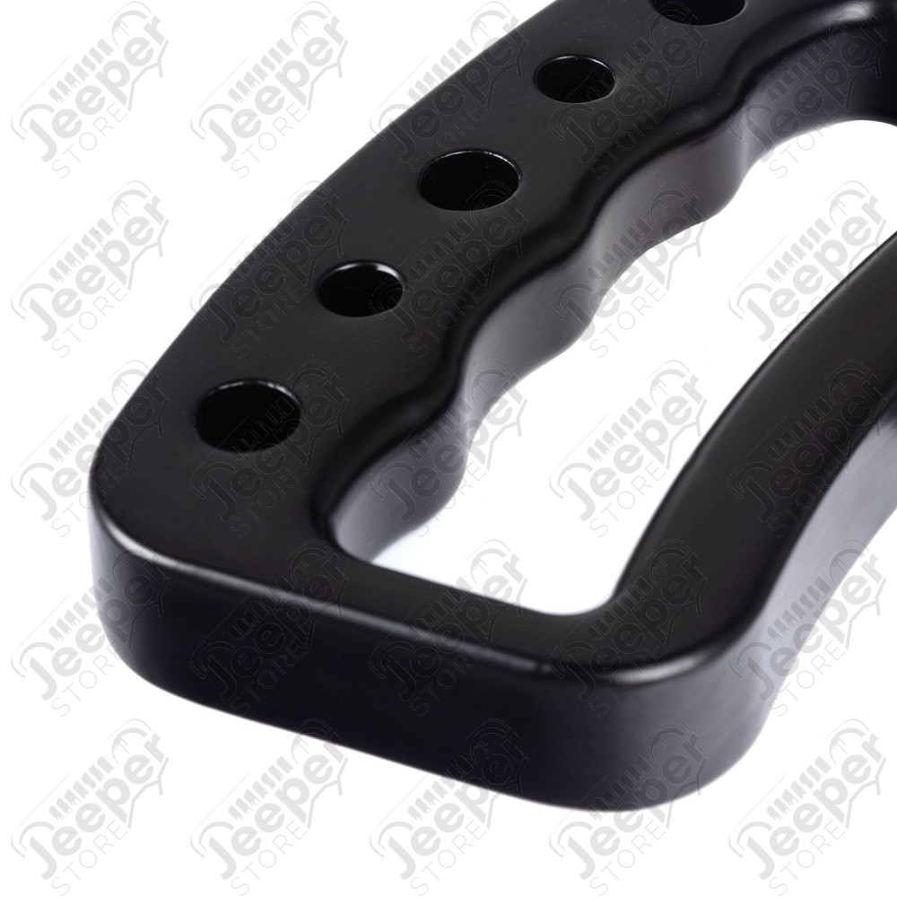 Metal Grab Handles, Aluminum, Front Pair, 07-18 Wrangler JK