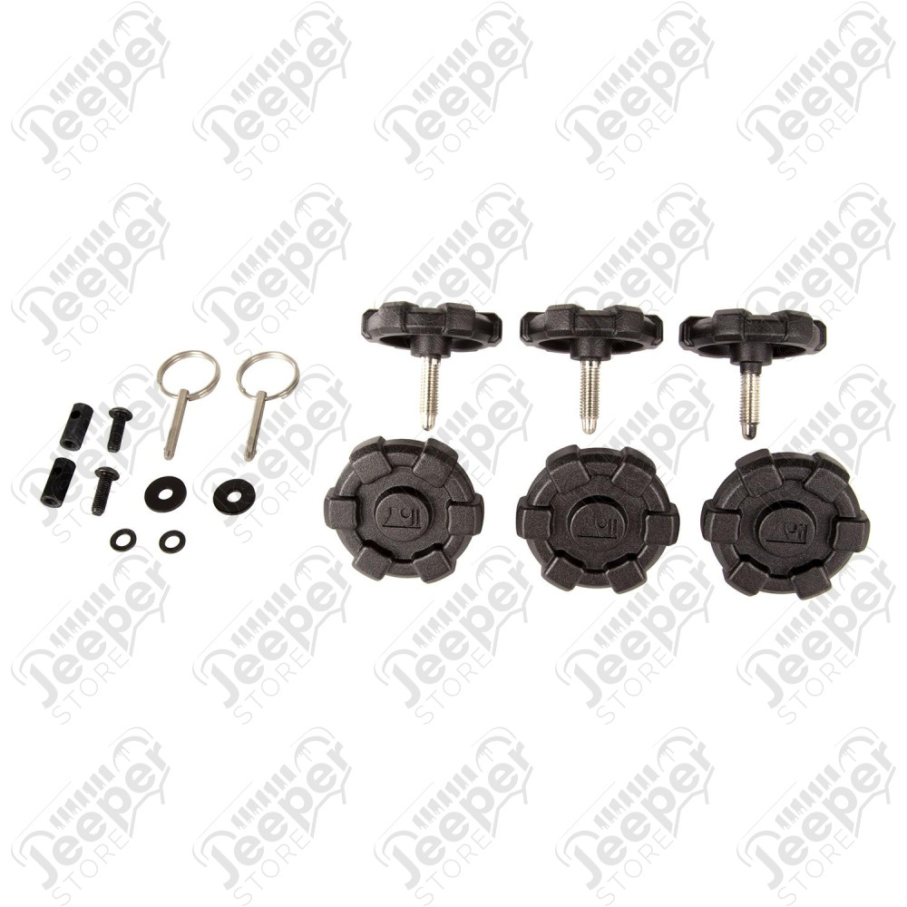 Elite Hard Top Quick Removal Kit; 07-18 Jeep Wrangler JKU, 4 Door