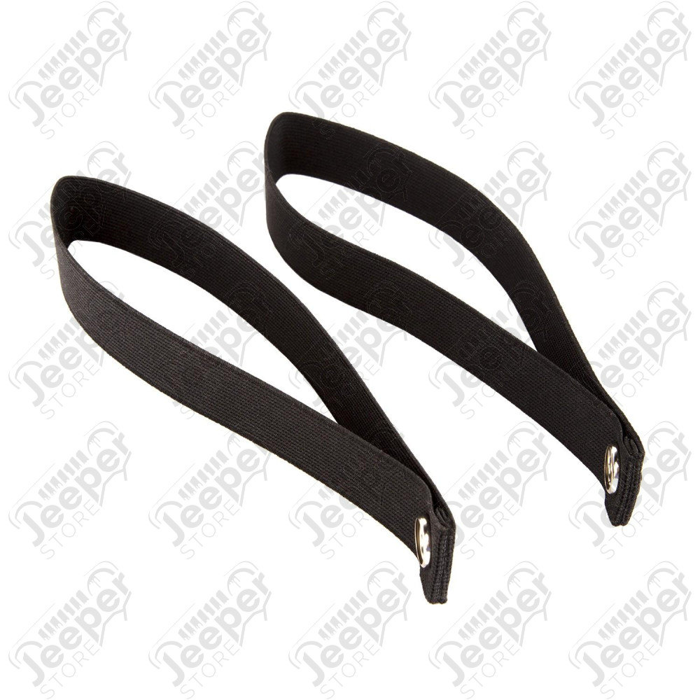 Soft Top Window Strap Kit, Rear; 97-06 Jeep Wrangler TJ