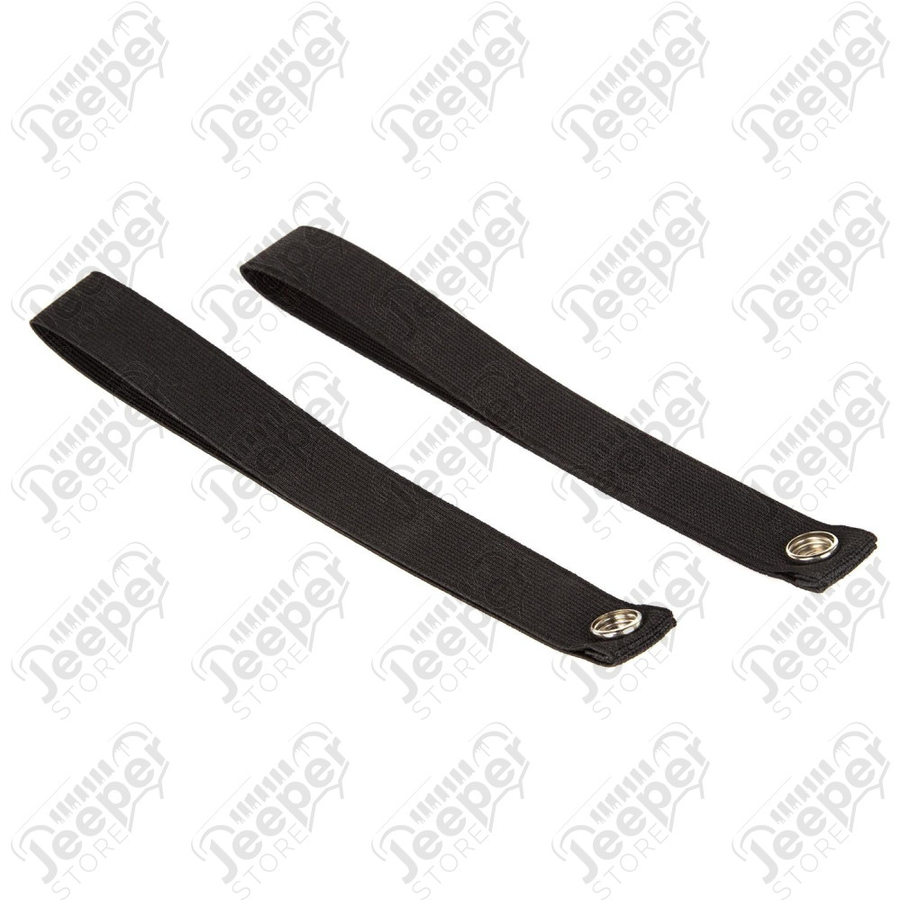 Soft Top Window Strap Kit, Rear 97-06 Jeep Wrangler TJ