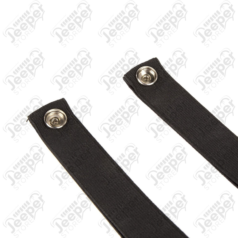 Soft Top Window Strap Kit, Rear 97-06 Jeep Wrangler TJ