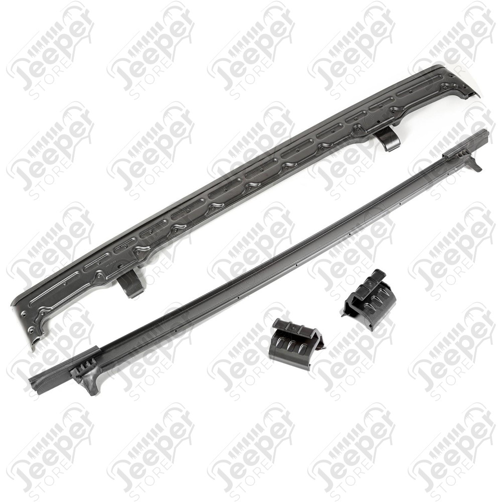 Soft Top/Exo-Top Header Kit; 07-18 Jeep Wrangler JK