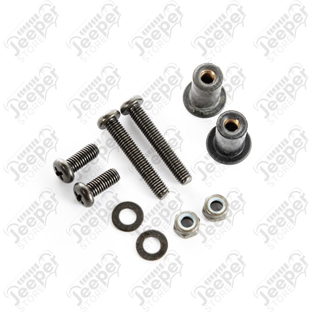 Radio Mounting Bracket, CB, Windshield 03-06 Jeep Wrangler TJ/LJ