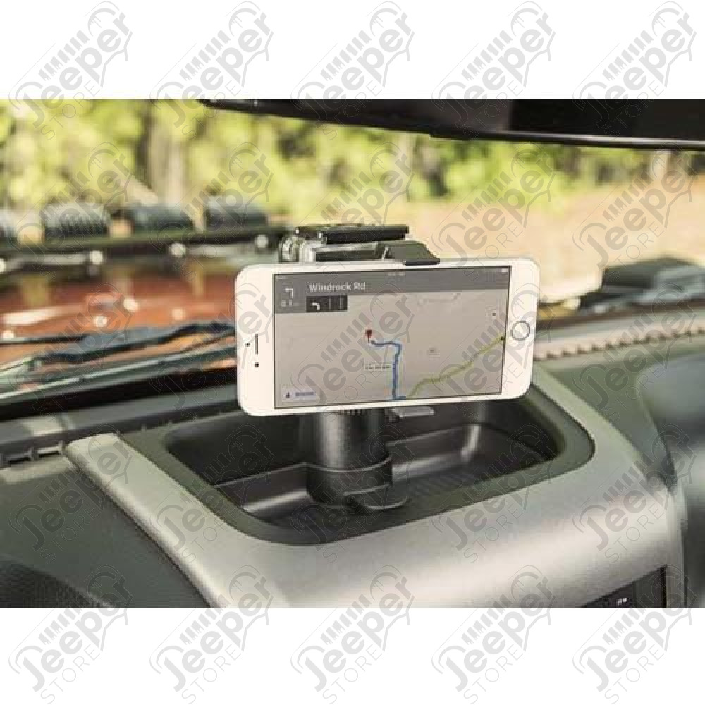 Dash Multi-Mount Phone Kit 11-18 Jeep Wrangler JK