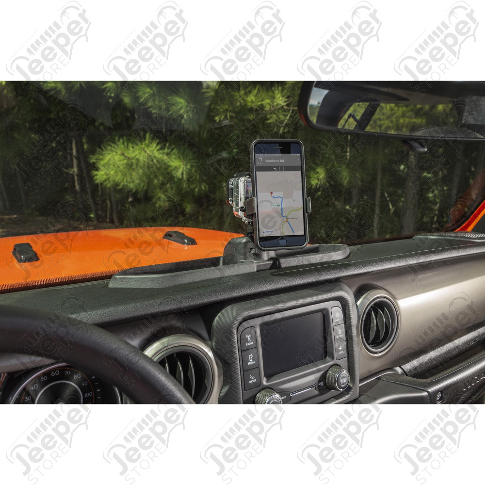 Dash Multi-Mount, w/Phone Holder 18-20 Jeep JL/JT