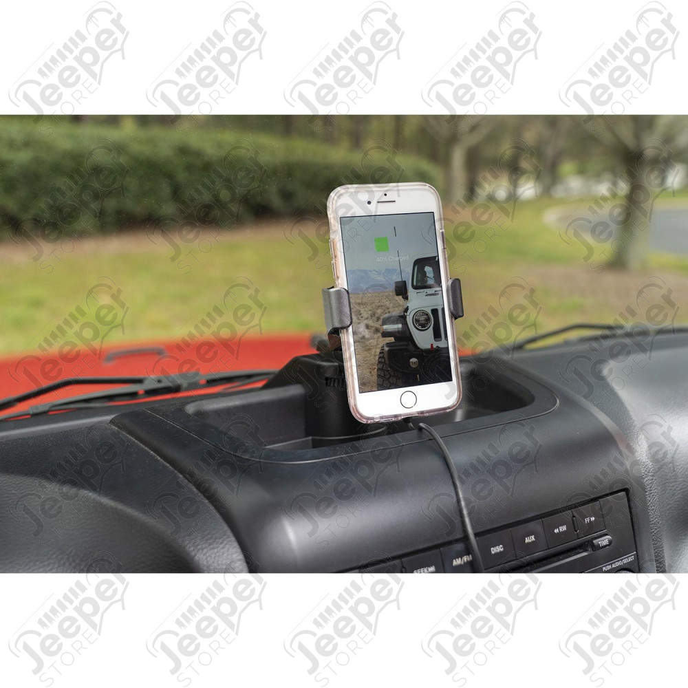 Dash Multi-Mount Charging Phone Kit 11-18 JK