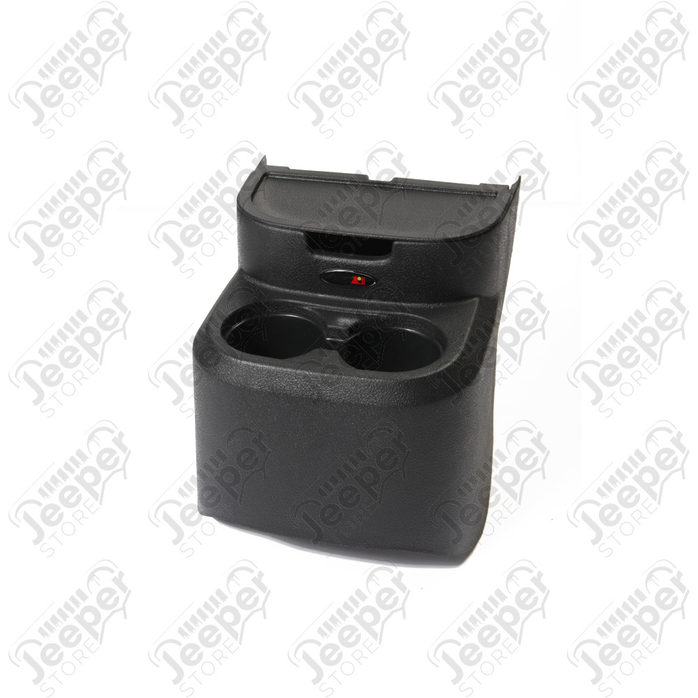 Organizer, Rear, Seat Mounted, Black; 11-18 Jeep Wrangler JK, 2 Door