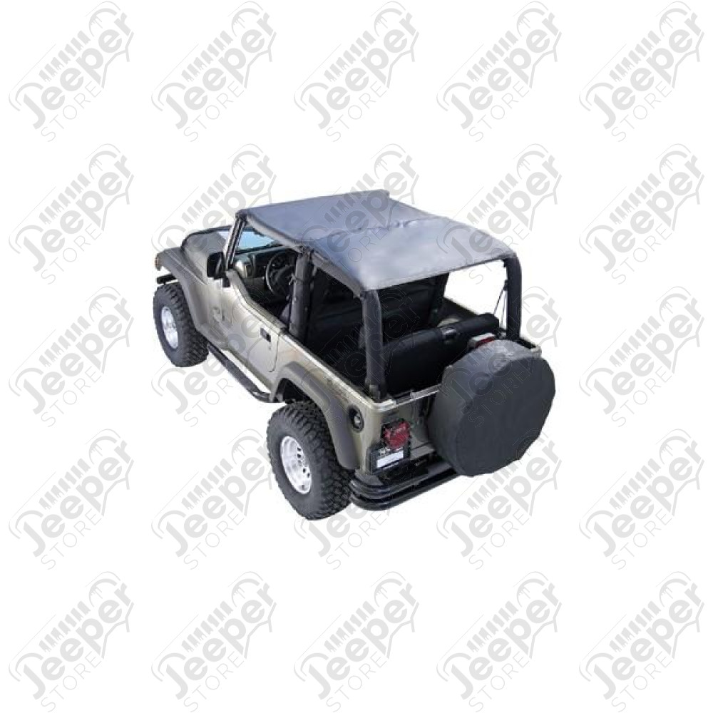Roll Bar Top, Gray; 92-95 Jeep Wrangler YJ