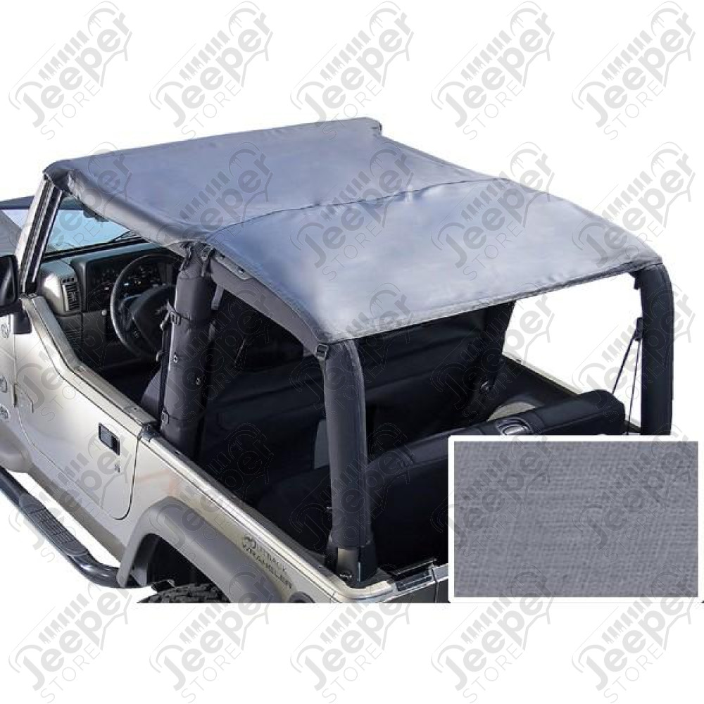 Roll Bar Top, Gray; 76-91 Jeep CJ/Wrangler YJ