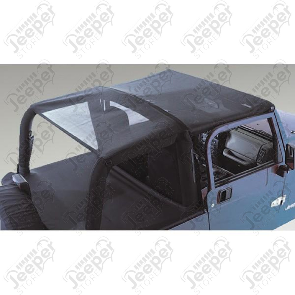Roll Bar Top, Mesh; 92-95 Jeep Wrangler YJ