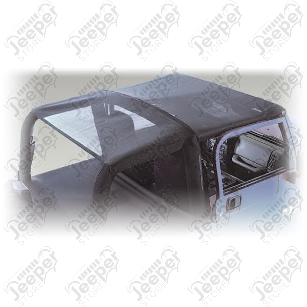 Roll Bar Top, Mesh; 07-09 Jeep Wrangler JKU, 4 Door