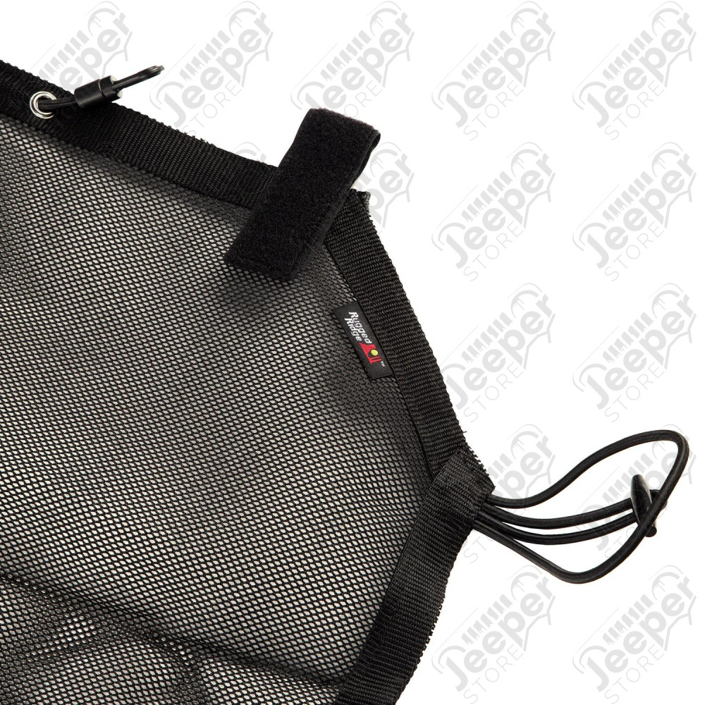 Eclipse Sun Shade, Full, Black 07-18 Jeep Wrangler JK, 2 Door