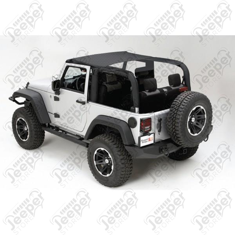 Summer Brief Top, Mesh; 10-18 Jeep Wrangler JK