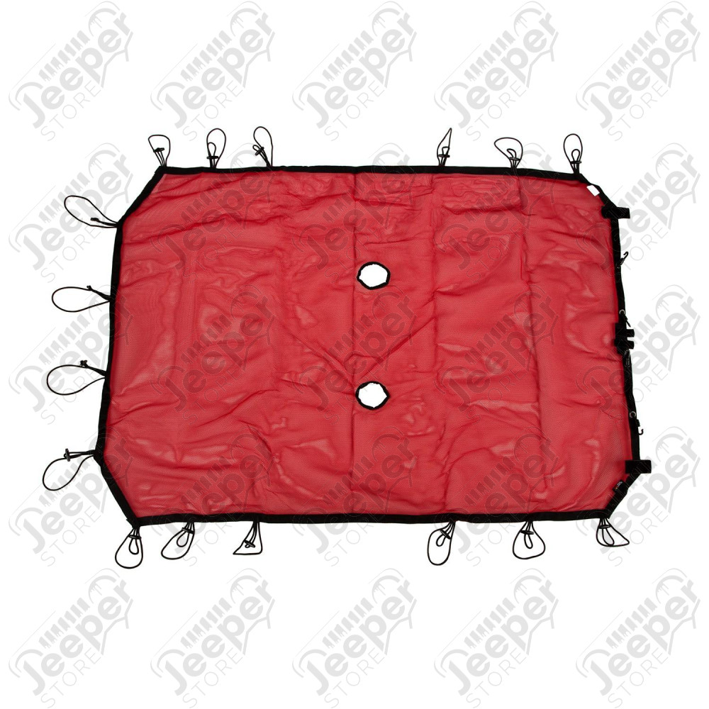 Bikini éclipse (couleur : maille rouge) pour Jeep Wrangler JK Unlimited (4 portes) - 13579.25 / OM-13579.25 / 1357925