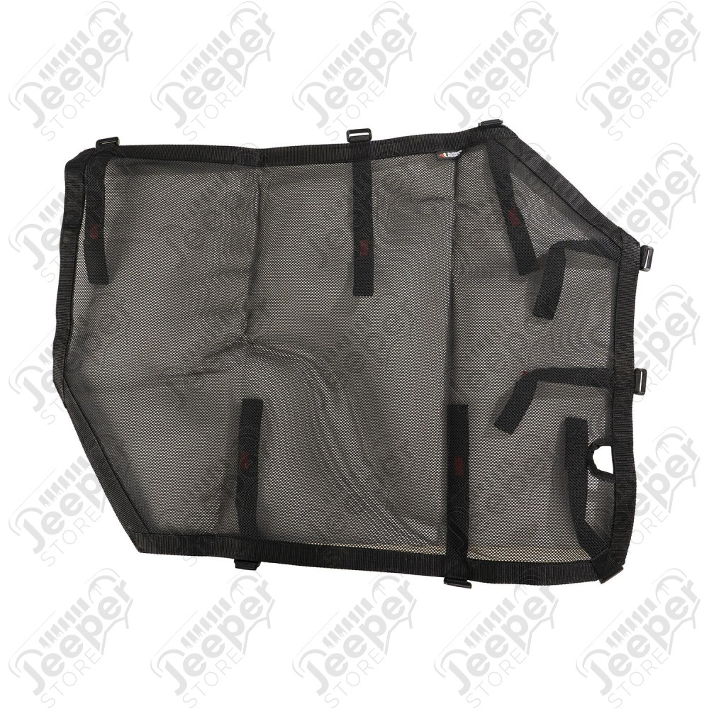 Fortis Tube Door Covers, Front Pair, Black 18-20 JL/JLU
