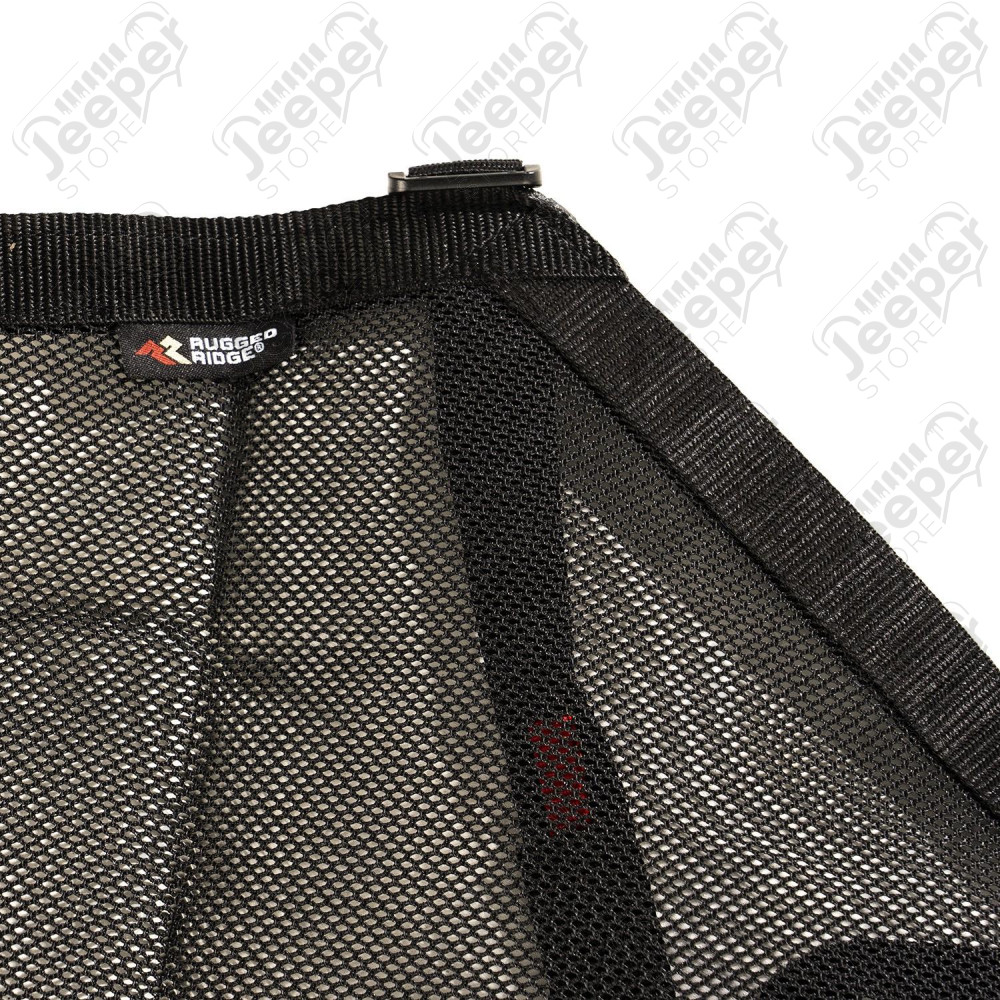 Fortis Tube Door Covers, Front Pair, Black 18-20 JL/JLU