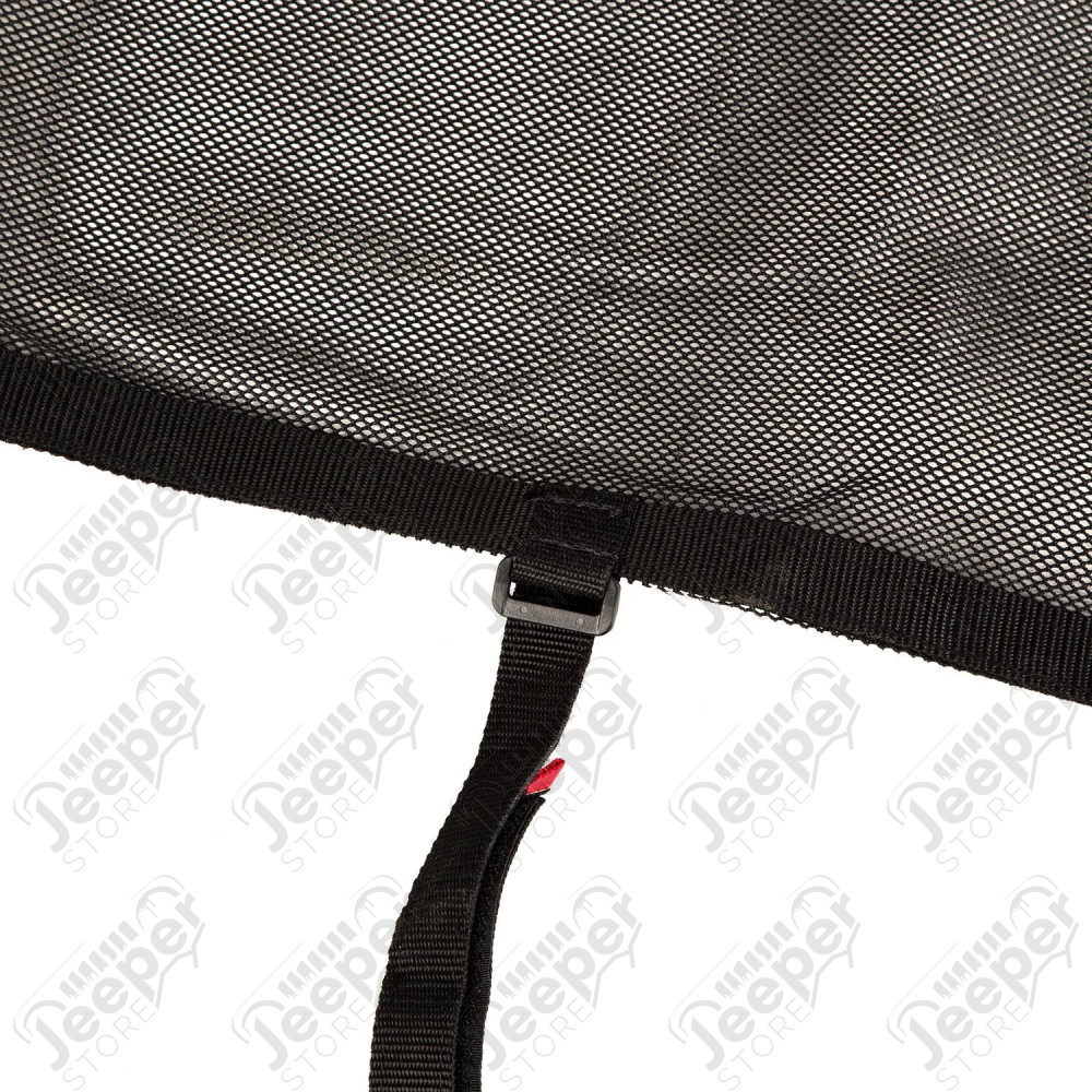 Eclipse Sun Shade, Black, Full 18-20 Wrangler JL, 4-Dr