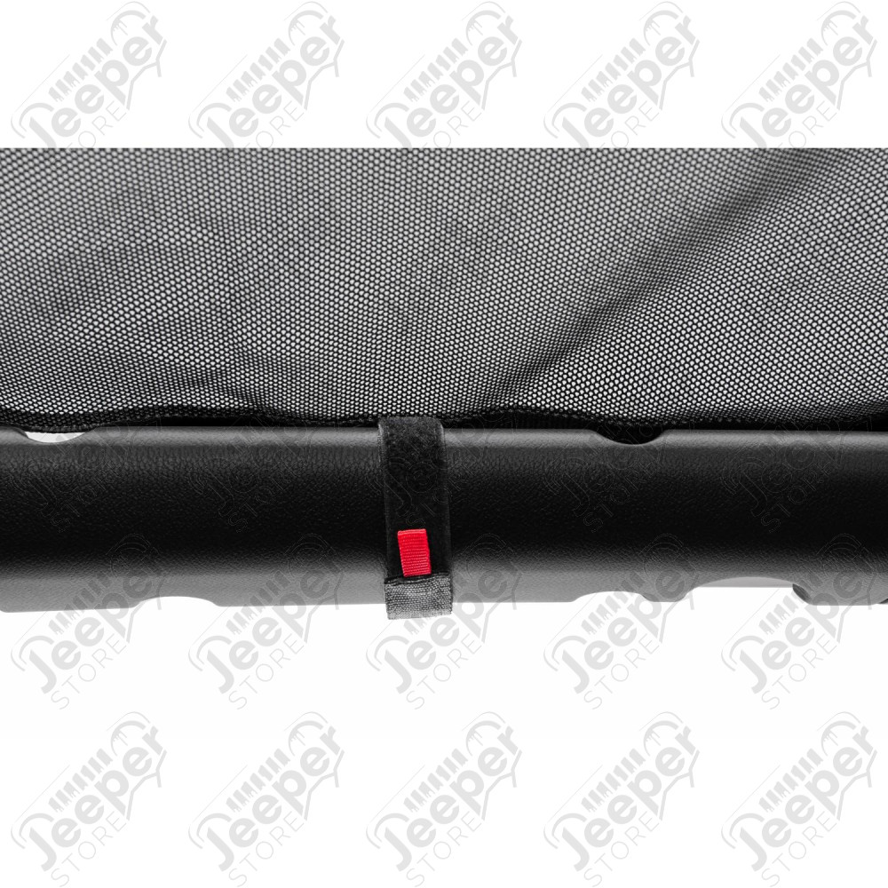 Eclipse Sun Shade, Black, Front 18-20 JLU/JT