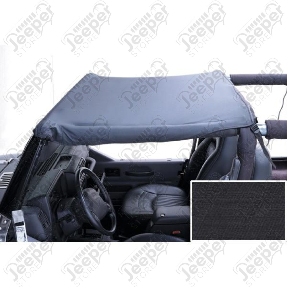 Summer Brief Header, Black Diamond; 97-06 Jeep Wrangler TJ