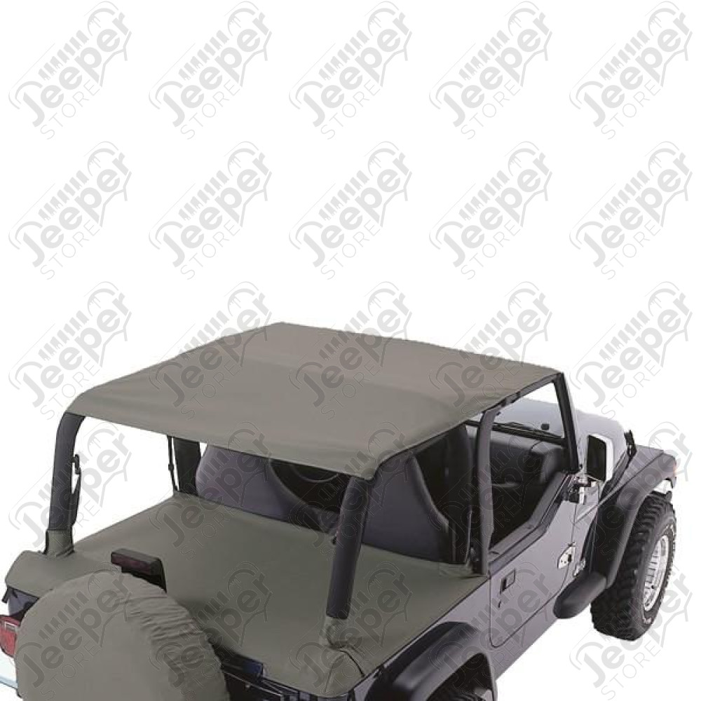 Roll Bar Top Header, Khaki Diamond; 97-06 Jeep Wrangler TJ