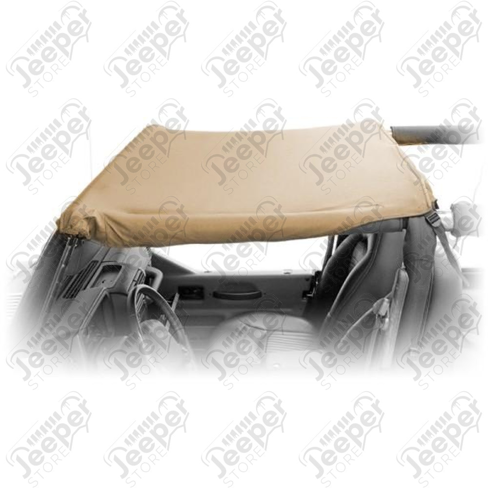 Pocket Brief Top, Khaki Diamond; 07-09 Jeep Wrangler JK