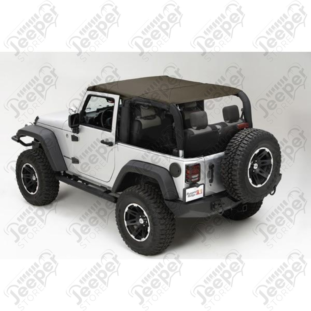 Island Topper, Khaki Diamond; 07-09 Jeep Wrangler JK