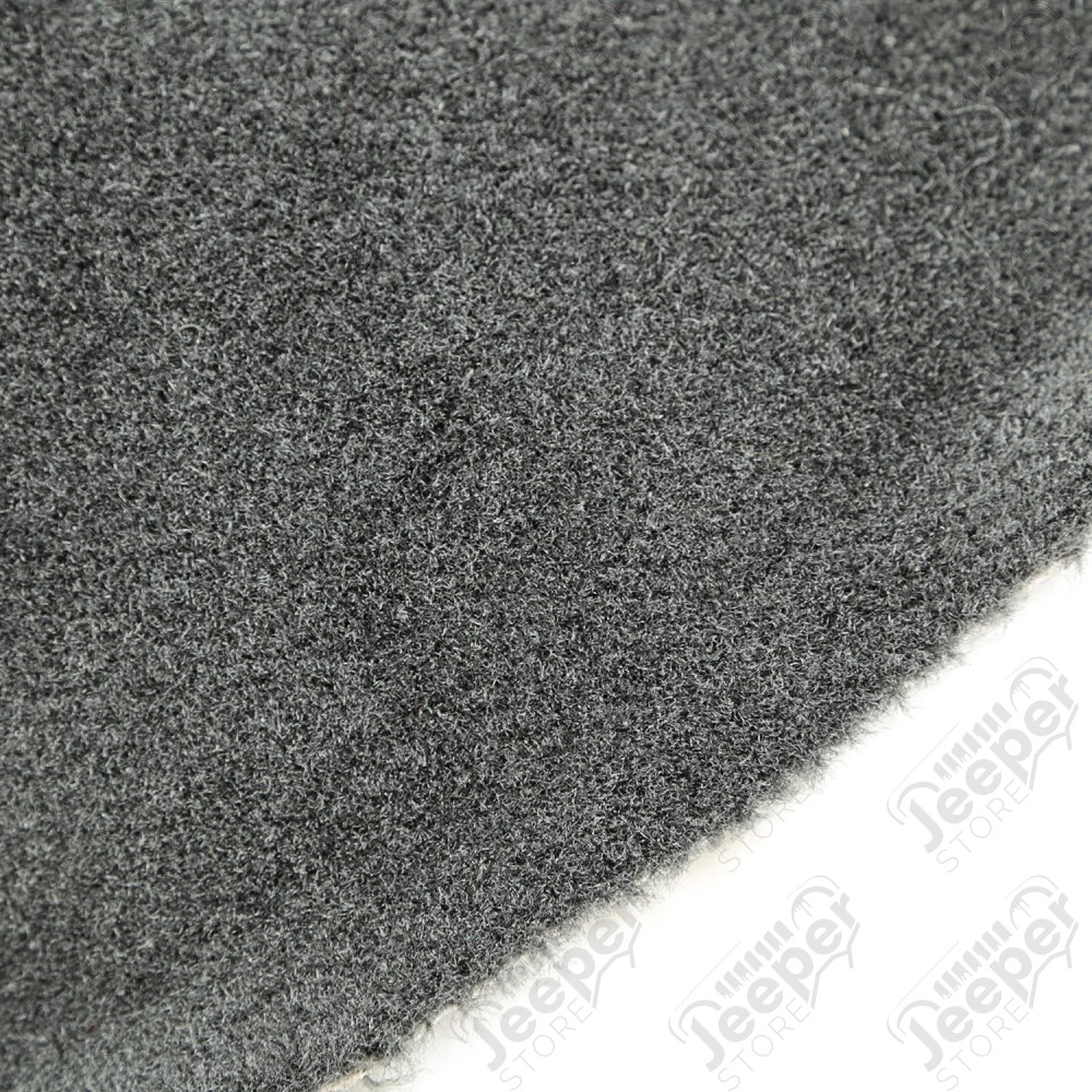 Floor Carpet, Rear Wheelhouse, Right, Black 03-06 Jeep Wrangler TJ/LJ