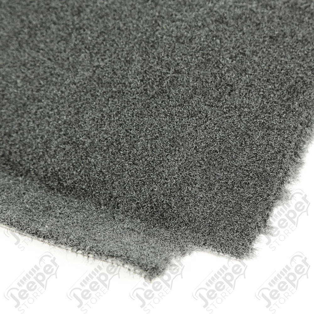 Floor Carpet, Rear Wheelhouse, Left, Black 03-06 Jeep Wrangler TJ/LJ