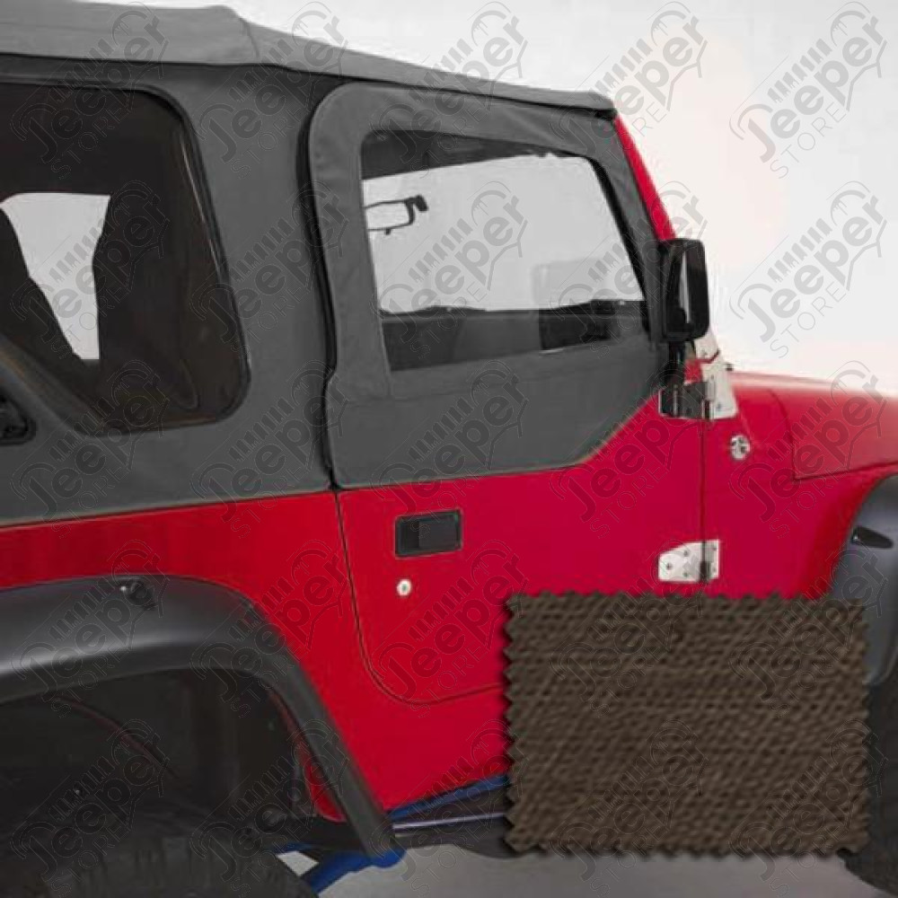 Door Skins, Khaki Diamond; 97-06 Jeep Wrangler TJ