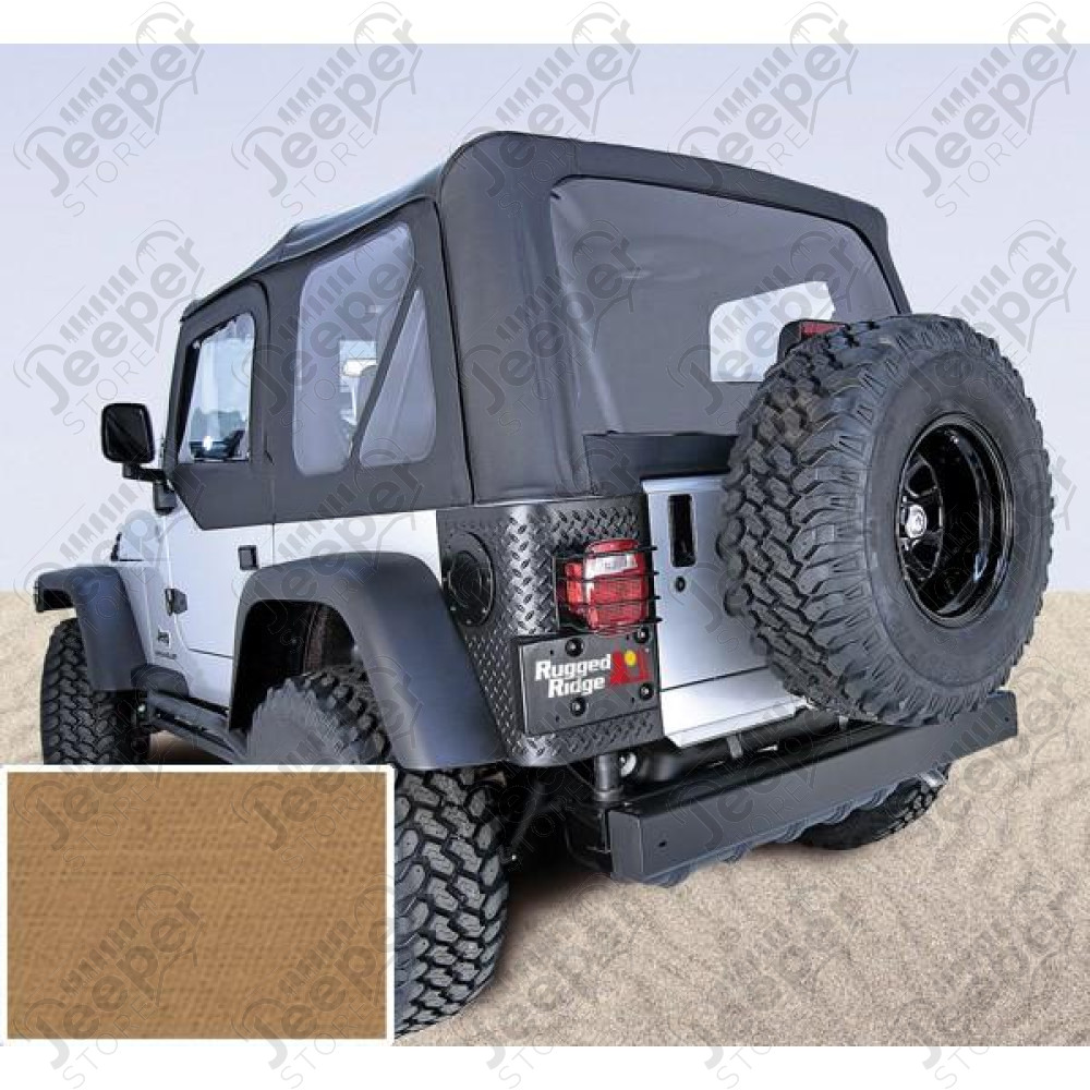 XHD Soft Top, Spice, Tinted Windows; 97-06 Jeep Wrangler TJ