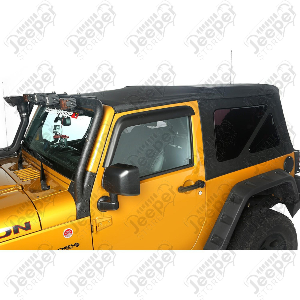 Soft Top, Black Diamond; 10-18 Jeep Wrangler JK