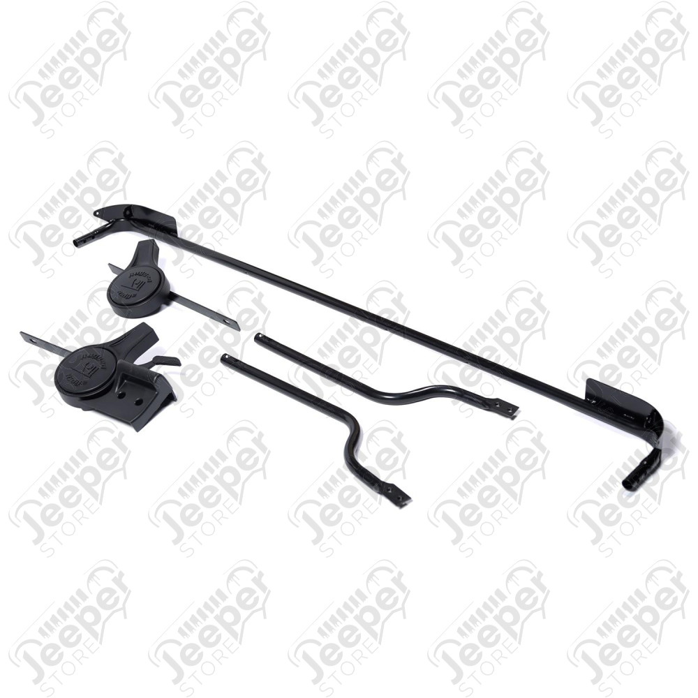 XHD Soft Top, Spring Assist, Khaki Diamond 07-09 Jeep Wrangler JKU