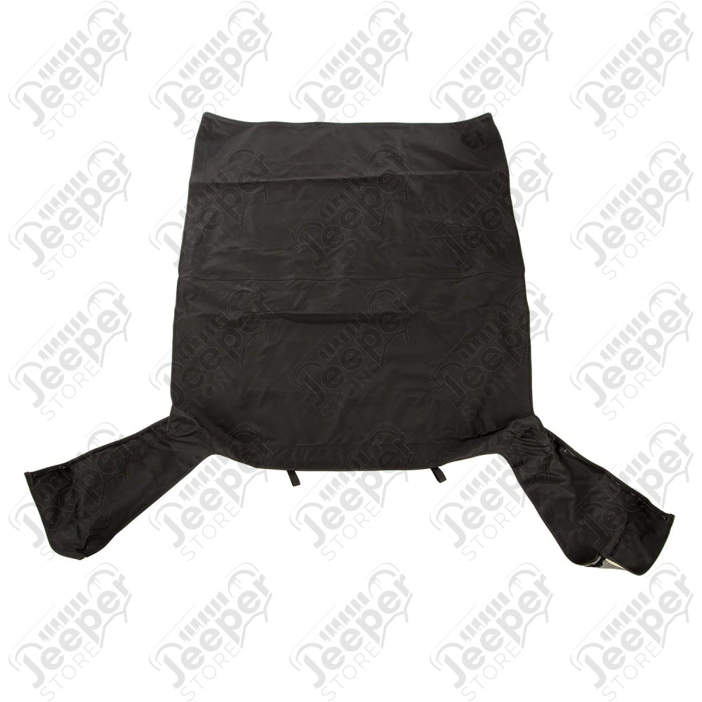 Montana Soft Top, Door Skins, Black Diamond, Tinted 88-95 Wrangler YJ