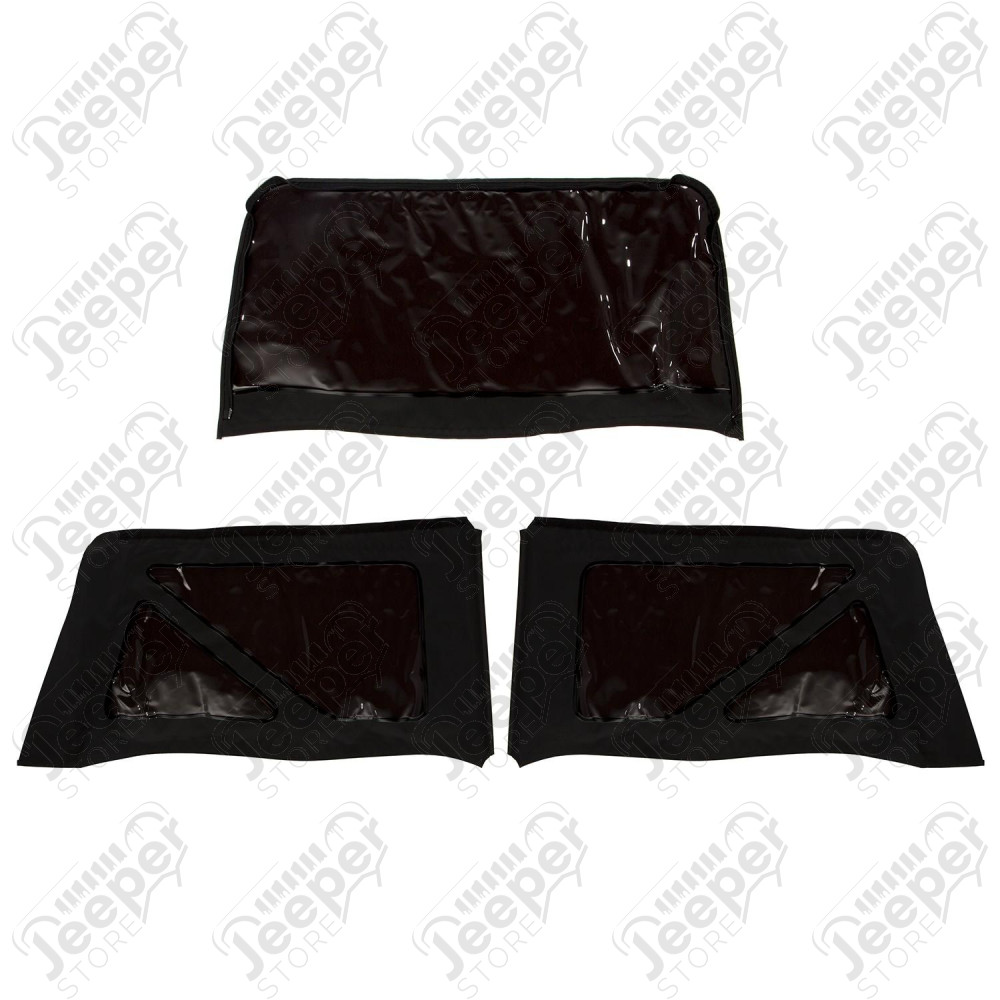 Montana Soft Top, Black Diamond 07-09 Jeep Wrangler JK, 2 Door