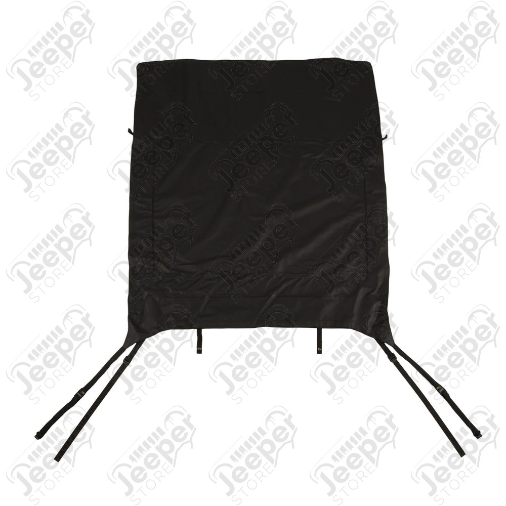 Montana Soft Top, Bowless, Black Diamond 04-06 Jeep Wrangler LJ