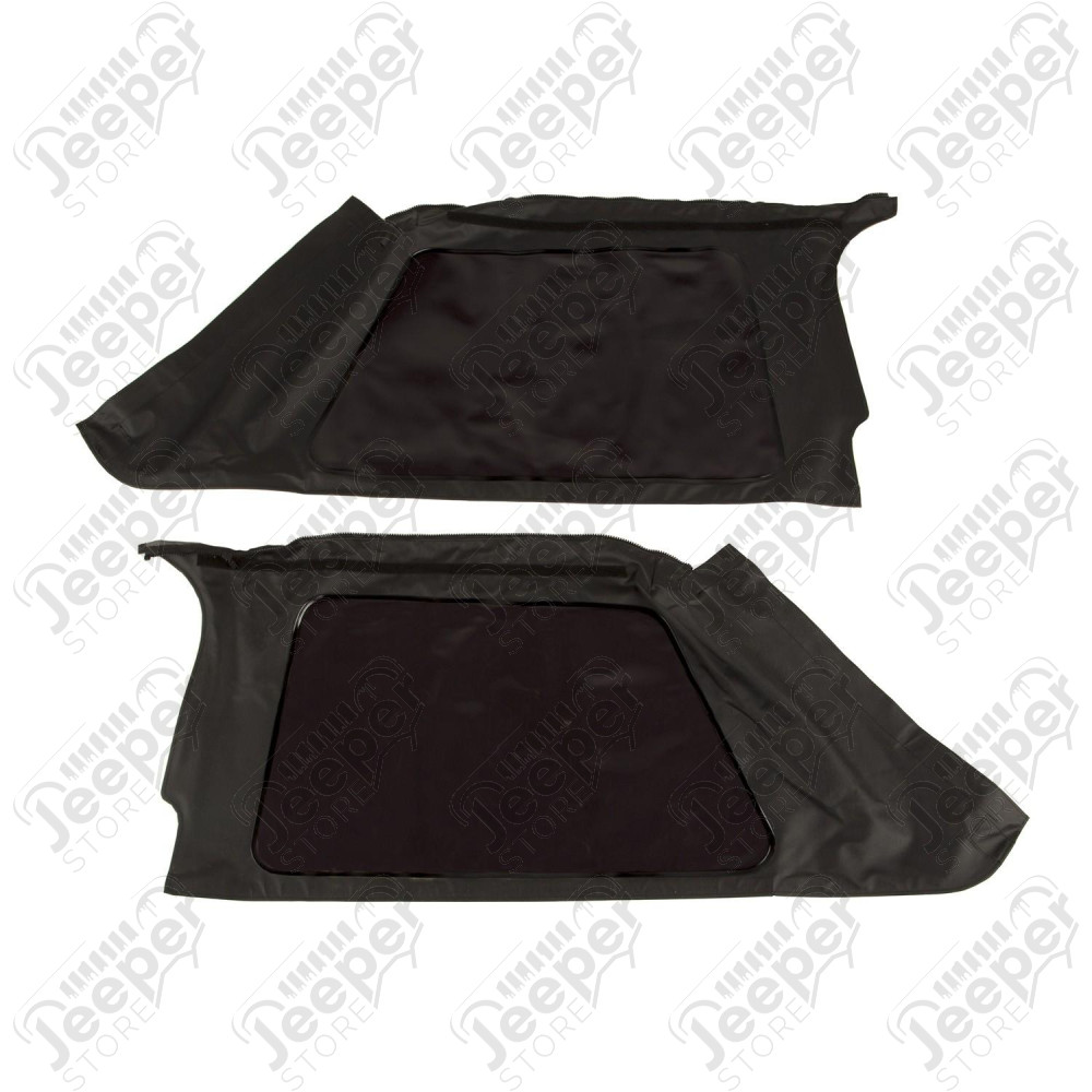 Montana Soft Top, Bowless, Black Diamond 04-06 Jeep Wrangler LJ