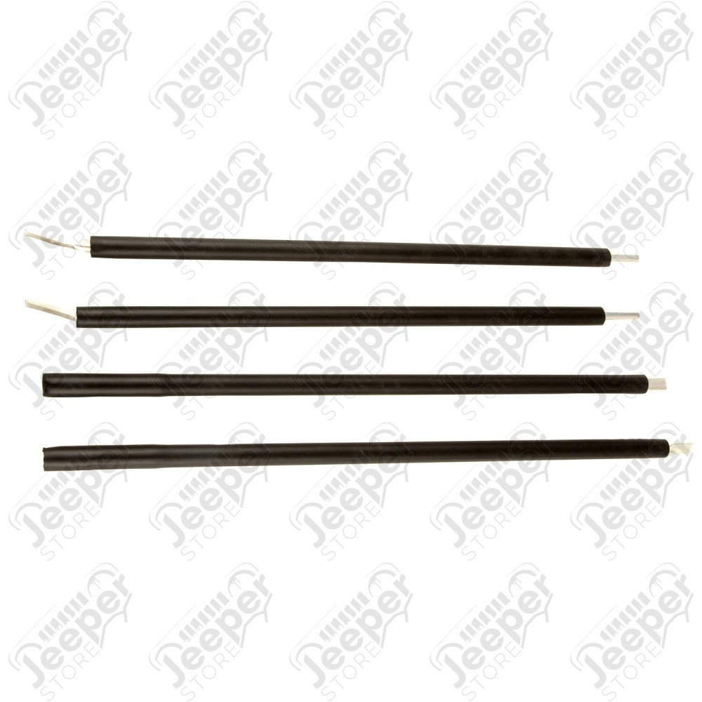 Montana Soft Top, Bowless, Black Diamond 04-06 Jeep Wrangler LJ