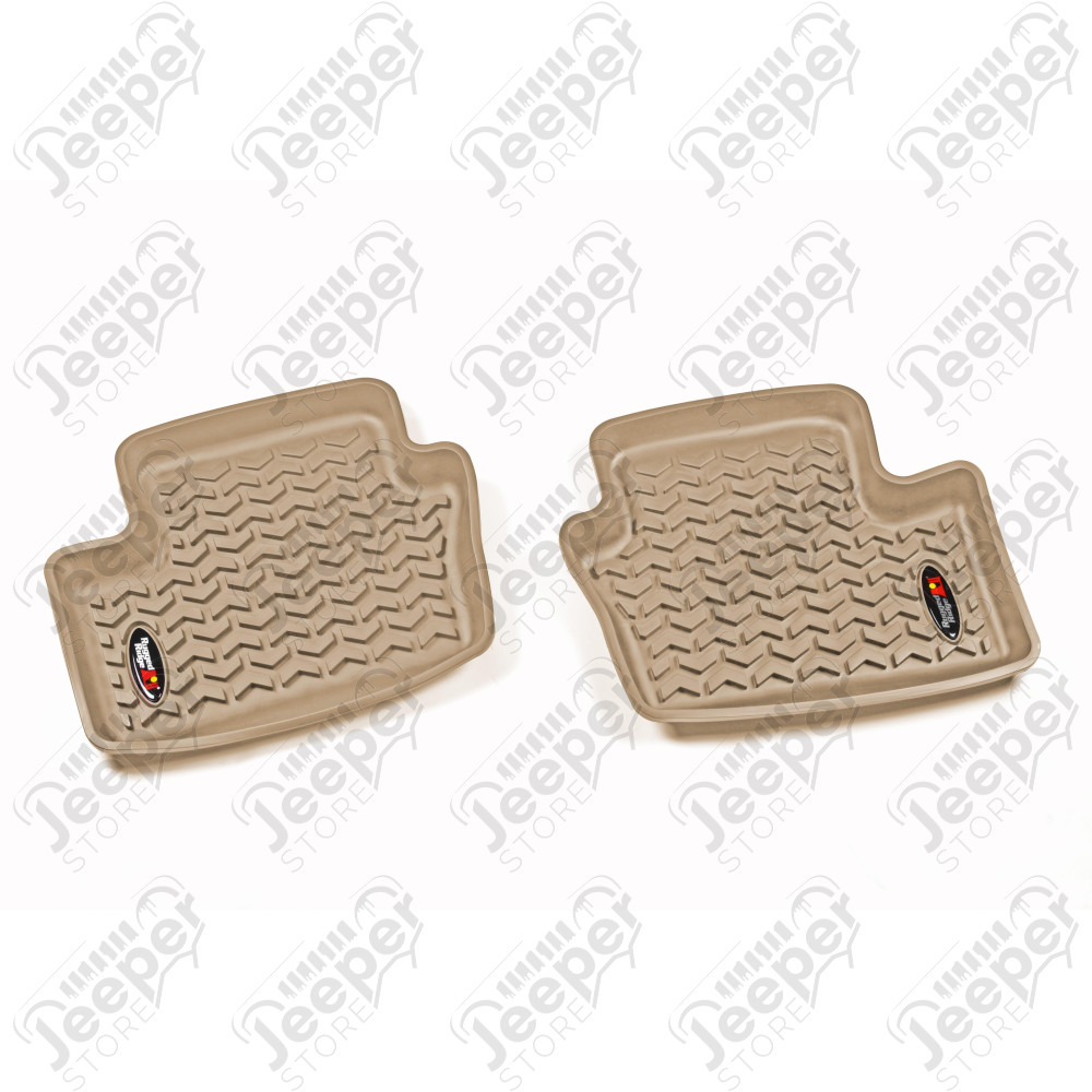 All Terrain Floor Liner, Rear Pair, Tan 07-17 Compass/Patriot/Caliber