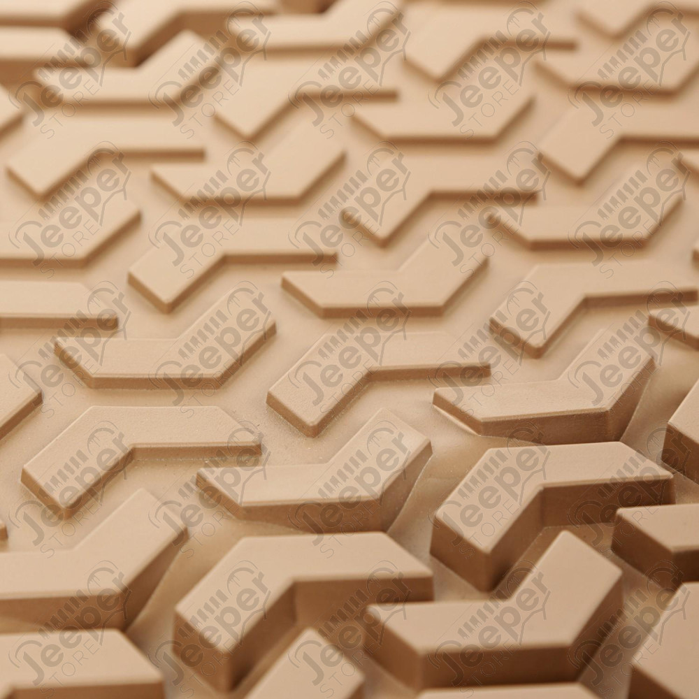 All Terrain Floor Liner Kit, Tan 11-15 Jeep WK/Dodge Durango