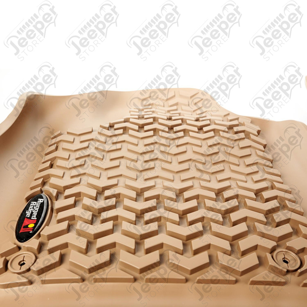 All Terrain Floor Liner Kit, Tan 11-15 Jeep WK/Dodge Durango
