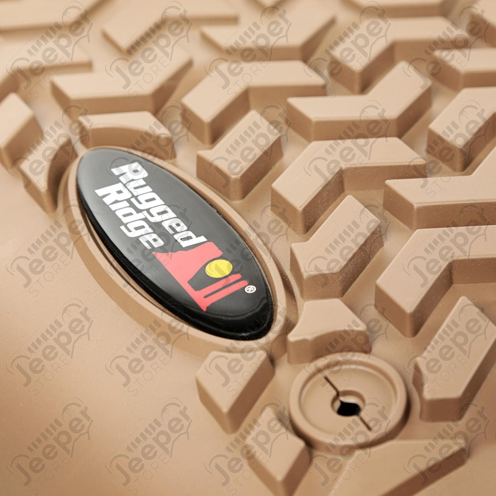 All Terrain Floor Liner Kit, Tan 11-15 Jeep WK/Dodge Durango