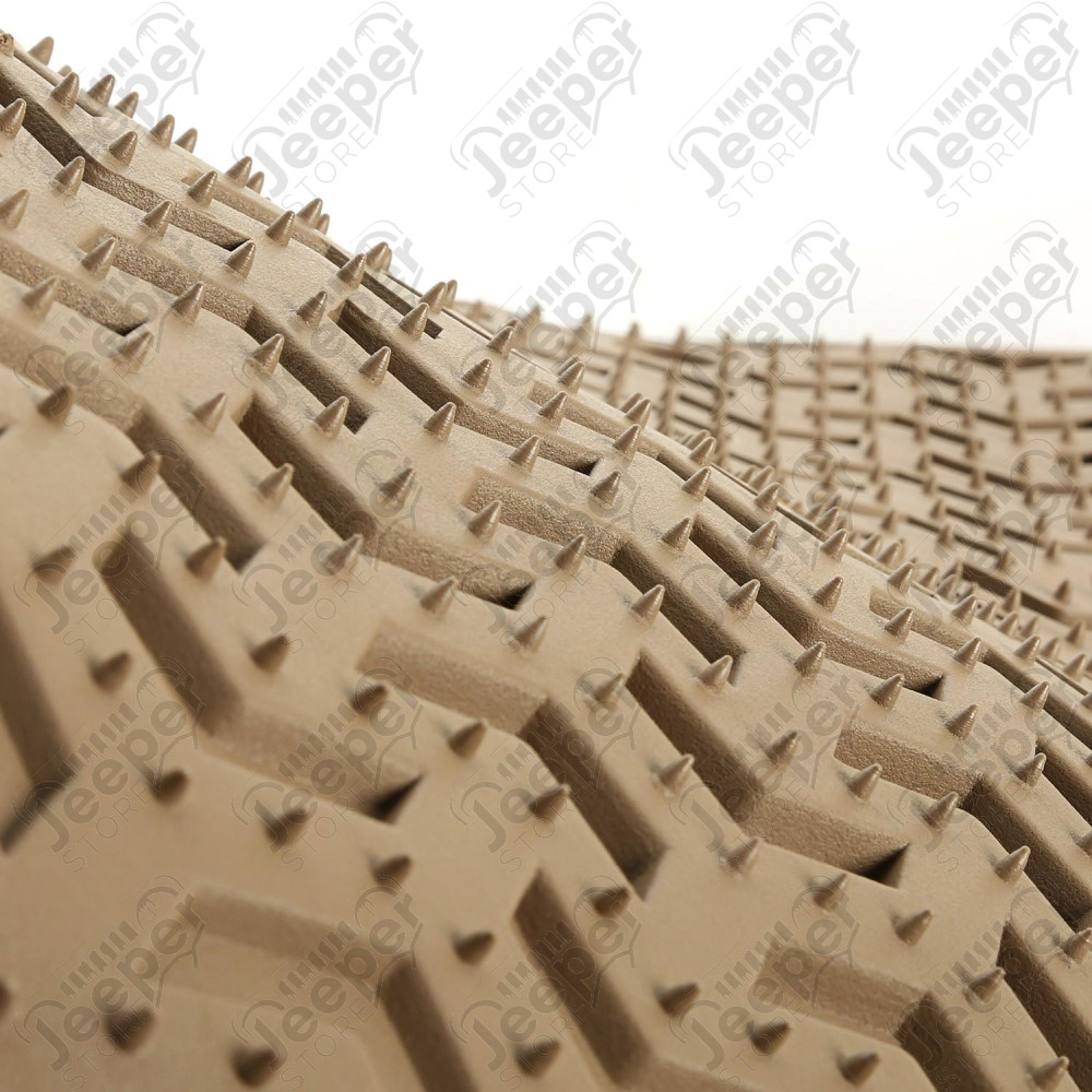All Terrain Floor Liner Set, Front/Rear/Cargo, Tan 08-13 Jeep Liberty